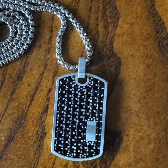 Style Stylish Neo Relique Men's Necklace with Dog Tag Pendant - Picture 5 of 12